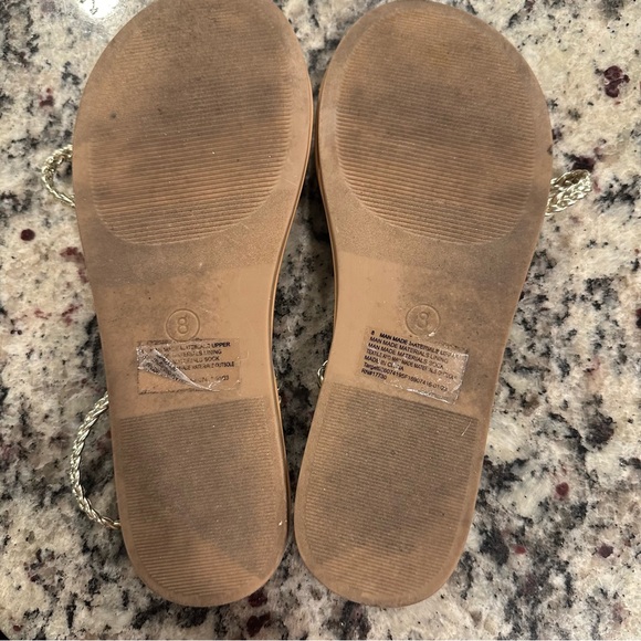 Gold Target Sandals - Picture 2 of 2